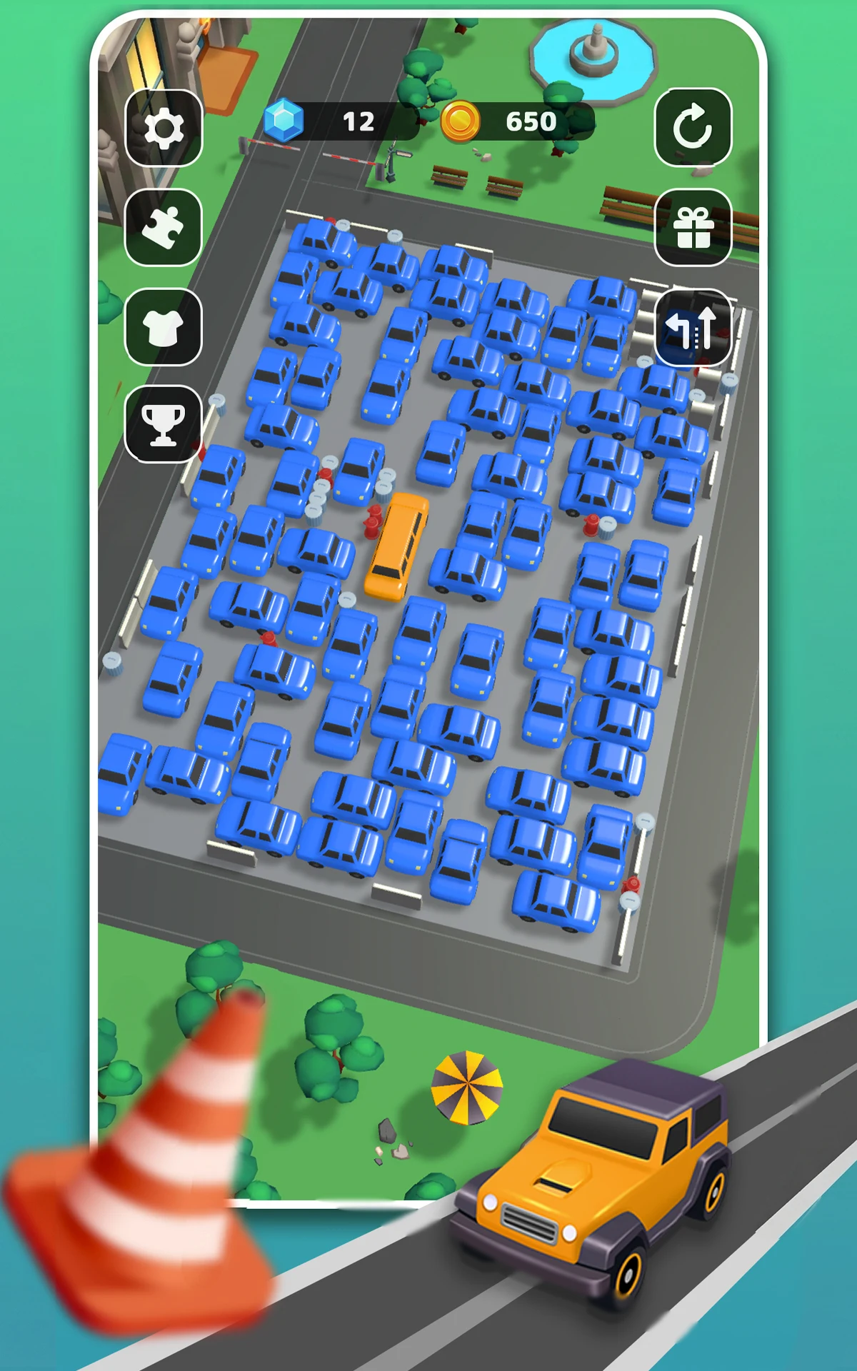 Parking Jam 3D - Car Puzzle screenshot