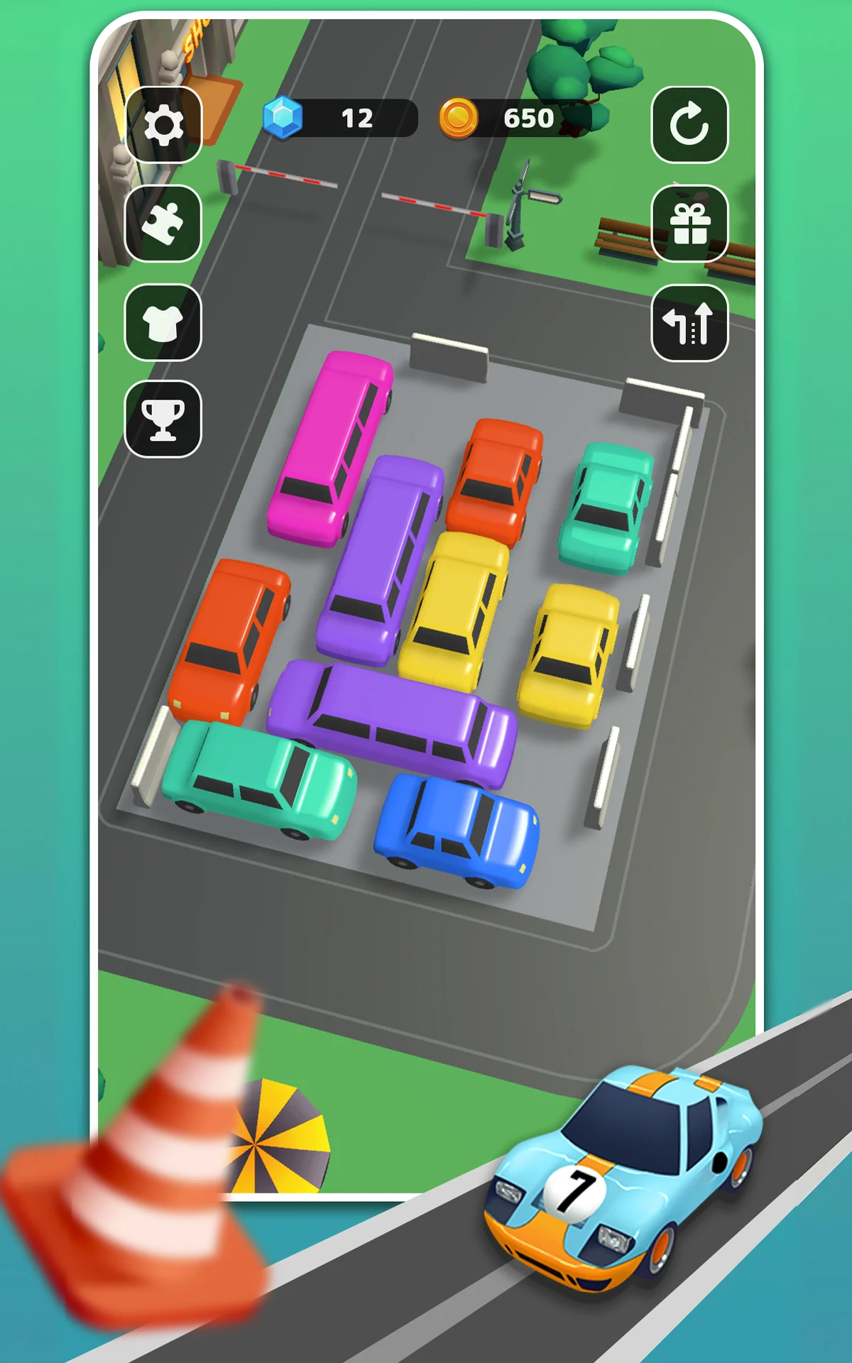 Parking Jam 3D - Car Puzzle screenshot